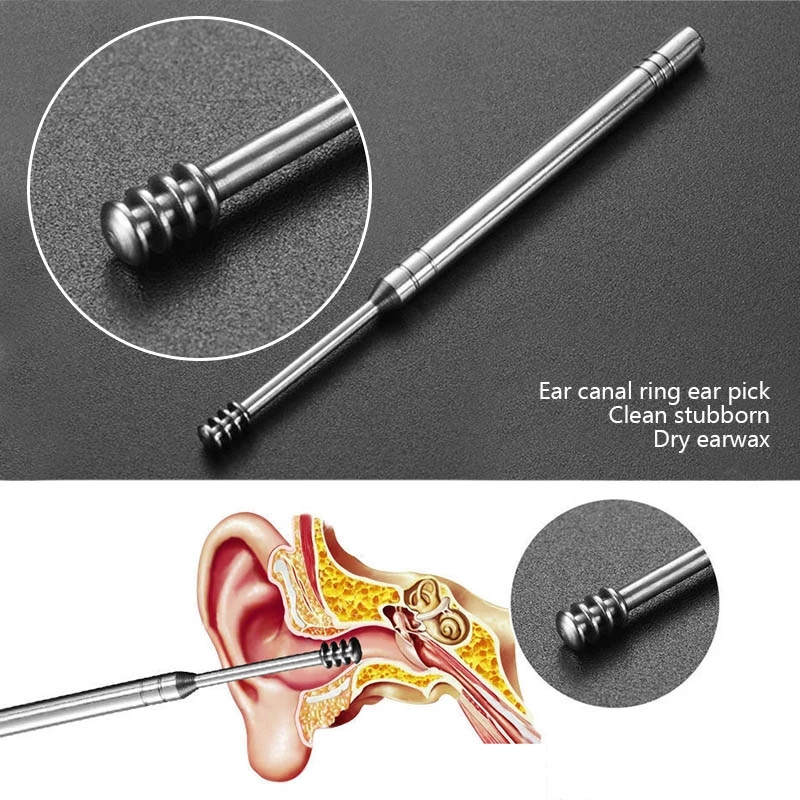 Ear Wax Cleaning Kit, 6 Pcs Ear Pick Tools